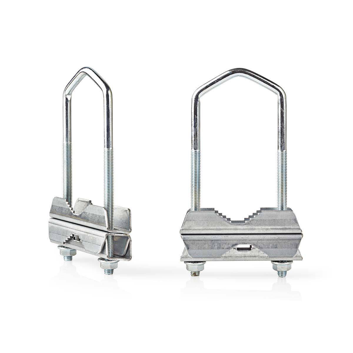 Nedis mastklem voor satellietschotel | klemdiameter 40-60 mm | zilver-1