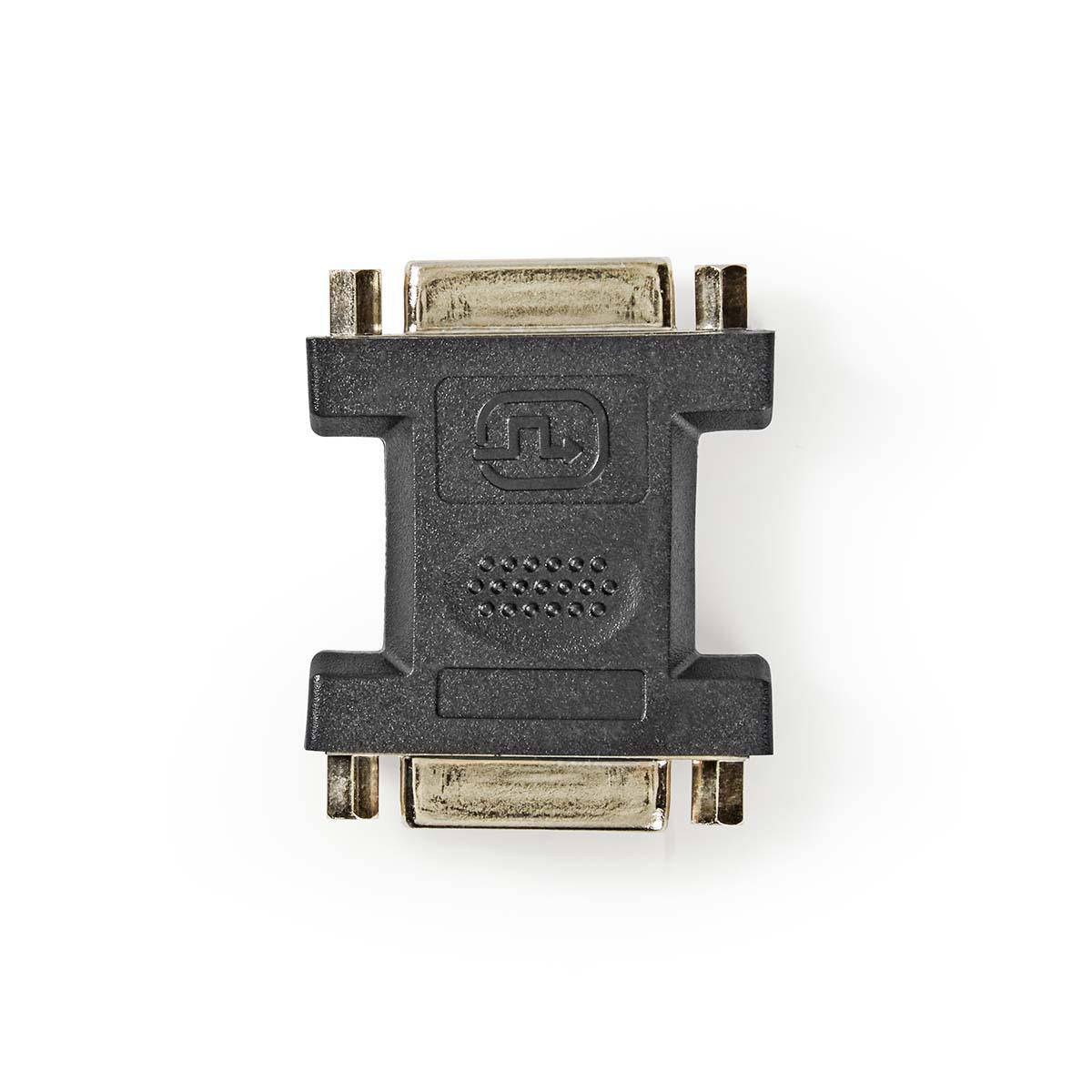 DVI-D / DVI-I Dual Link koppelstuk / zwart-1