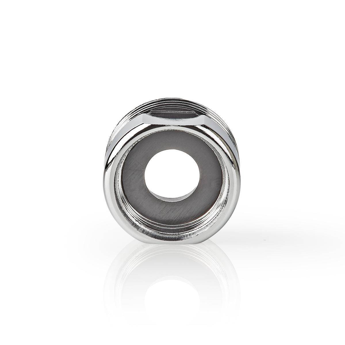 Slangadapter | 1/2'' | 3/4'' | Metaal | Zilver-0