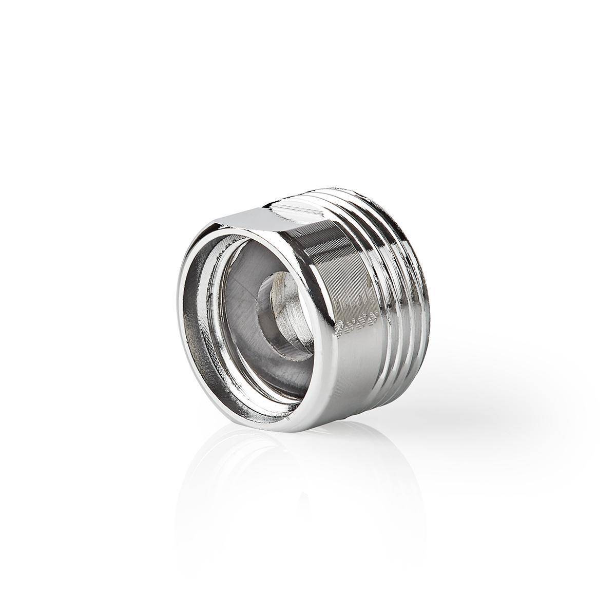 Slangadapter | 1/2'' | 3/4'' | Metaal | Zilver-1