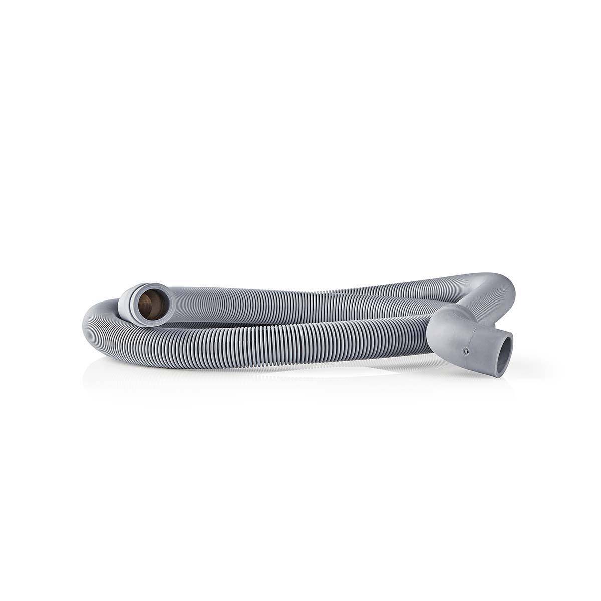 Afvoerslang | 22 mm | 19 mm | 0.5 Bar | 60 °C | 1.50 m | Toepassing: Schotel / Wasmachine | Grijs-0