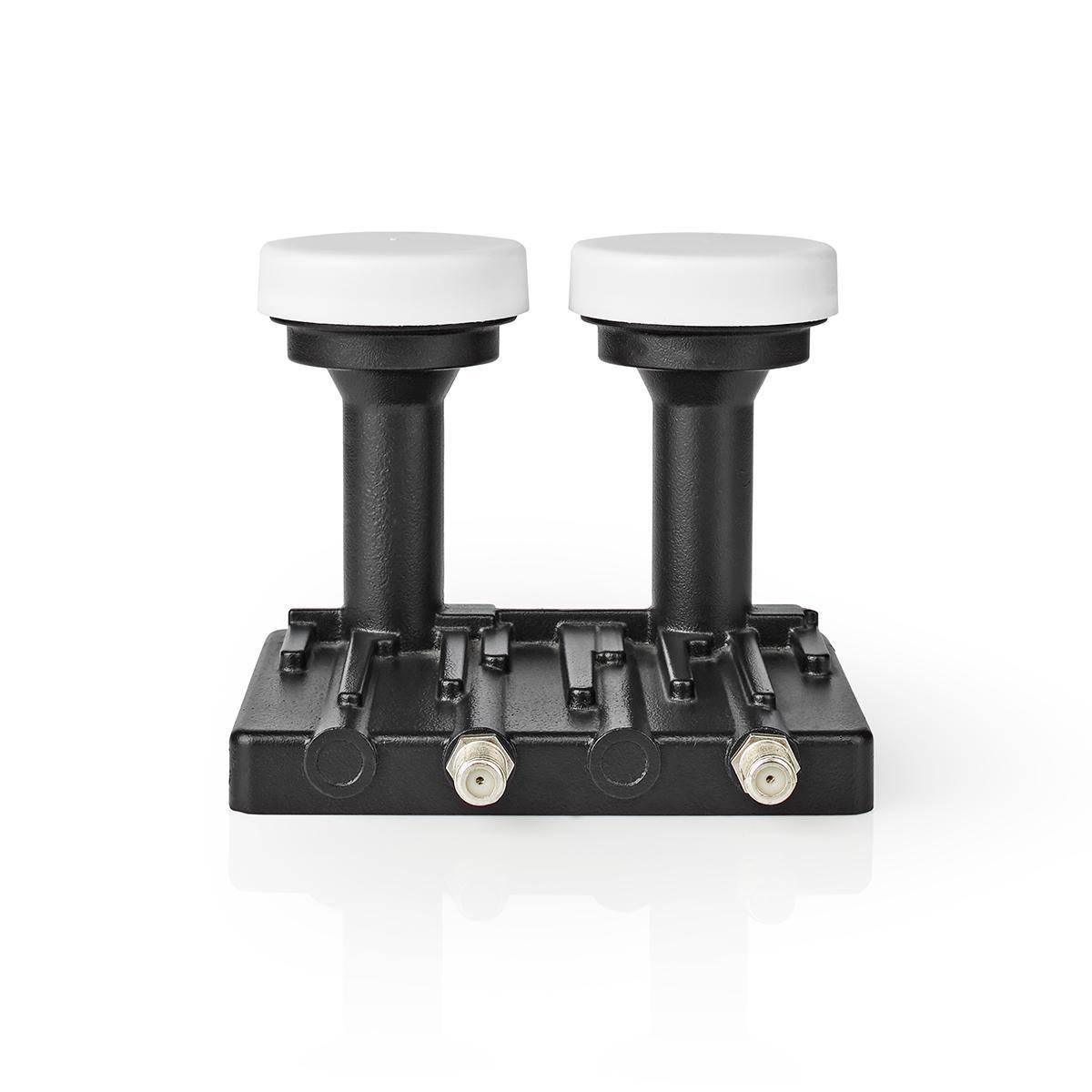 Nedis universele Twin Monoblock LNB 6.0° / zwart-0