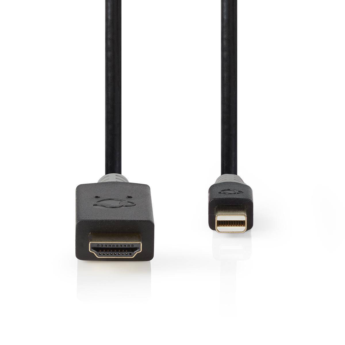 Mini DisplayPort-Kabel | DisplayPort 1.4 | Mini-DisplayPort Male | HDMI™ Connector | 48 Gbps | Verguld | 2.00 m | Rond-0