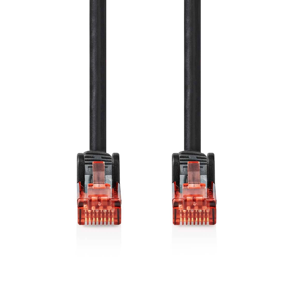 CAT6 Netwerkkabel | RJ45 Male | RJ45 Male | U/UTP | 20.0 m | Buitenshuis | Rond | PVC | Zwart | Doos-0
