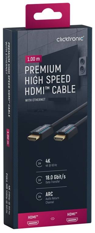 Clicktronic HDMI Kabel HighSpeed 70301-9