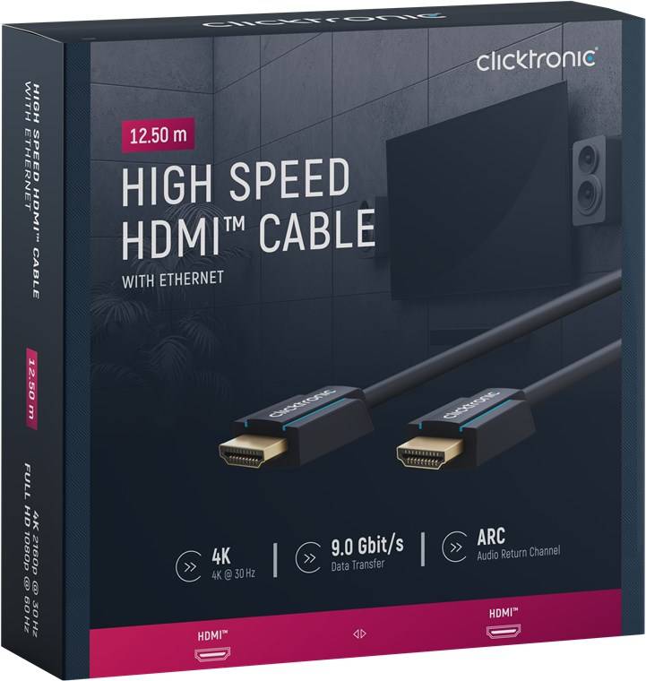 Clicktronic High Speed HDMI™ Cable 12.5 m-9