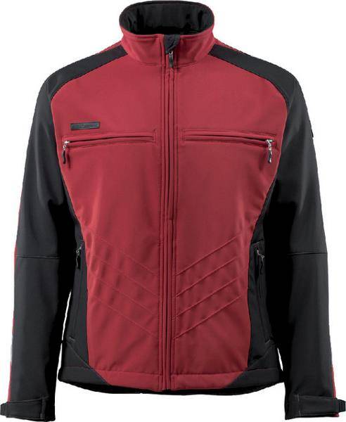 Mascot Workwear Softshell Jas Mascotreg. Unique M Rood/Zwart-1
