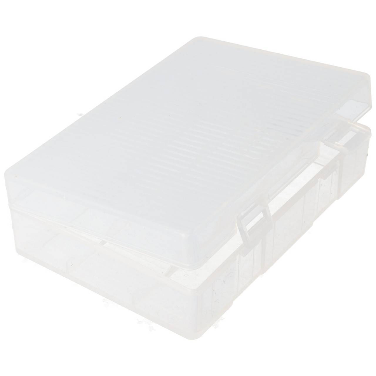 Soshine batterij-opbergdoos voor 4x 26650 transparant-0