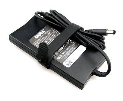 Dell AC-adapter, 90W, 19,5V, 3-pins, cilindervormige connector, netsnoer uit de E-serie, M09-0
