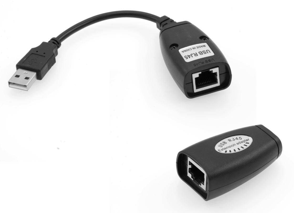 MicroConnect CAT 5/ CAT5e/CAT6 / USB 1.1-converter-0