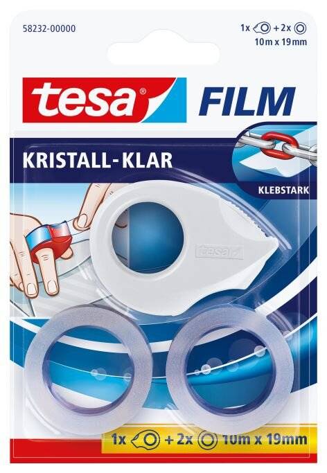 tesafilm minidispenser 3 kleuren + 2x tesafilm 10/19 kris.-k.-2