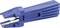 Blauwe kabelstripper, geschikt voor het verwijderen van isolatie. Handig en ergonomisch vormgegeven.