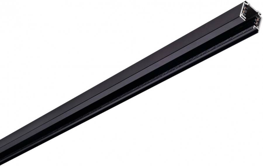 Eutrac 145100 230V-railsysteemcomponenten Rail Contactrail Zwart-1