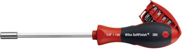 Wiha  Werkplaats Bitschroevendraaier 1/4" (6,3 mm)  DIN 3126, DIN ISO 1173