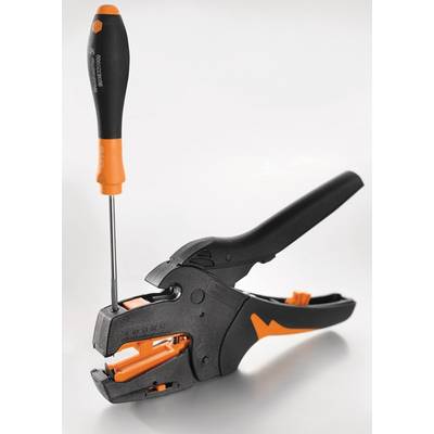Automatische striptang voor 0,2-6mm² aders, 5-12mm striplengte & kabelknippen tot 2mm Automatische striptang voor 0,2-6mm² aders, 5-12mm striplengte & kabelknippen tot 2mm
