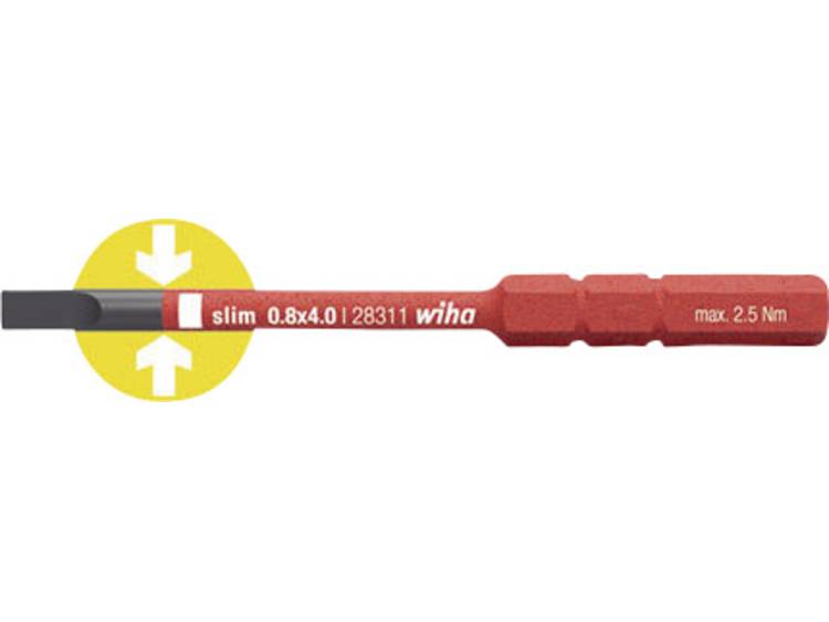 Wiha SoftFinish® electric slimBit, sleufkop 2831-10 2,5 x 90 1000V