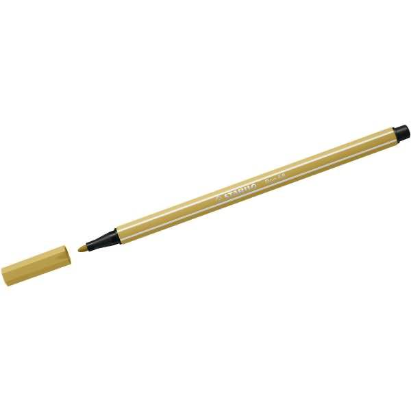 Stabilo 4006381578691  Stabilo -  Pen 68, premium viltstift, khaki, per stuk