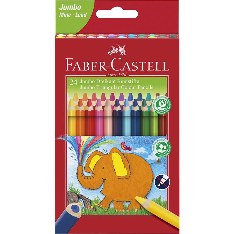 Faber-Castell 8991761313015 Cadeauset met pennen en potloden, kartonnen verpakking-0