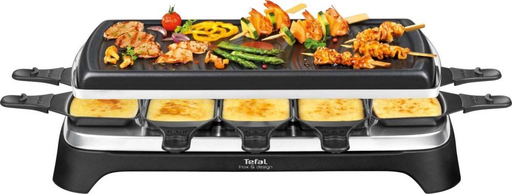 2 Stk. Tefal Raclette-Grill RE 4588-0