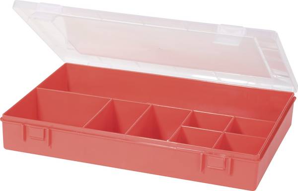 Hünersdorff Assortimentsdoos (l x b x h) 335 x 225 x 55 mm Aantal vakken: 8 Vaste onderverdeling Box Inhoud 1 stuk(s)