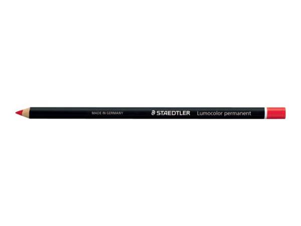 STAEDTLER droge marker permanent rood 12 stuks
