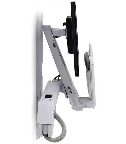 Ergotron Sit-Stand Combo - Bevestigingsset (knikarm, toetsenbordlade)-6