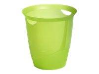 DURABLE TREND afvalbak 16l doorschijnend groen-3