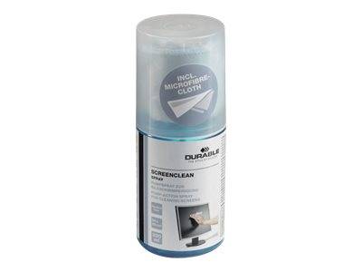 Duurzame schermreinigingsspray met doekje, reinigingsset 200 ml-0