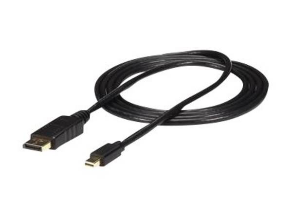 StarTech.com 3m Mini DisplayPort naar DisplayPort 1.2 Kabel, 4K x 2K mDP naar DisplayPort Adapter Kabel, Mini DP naar DP