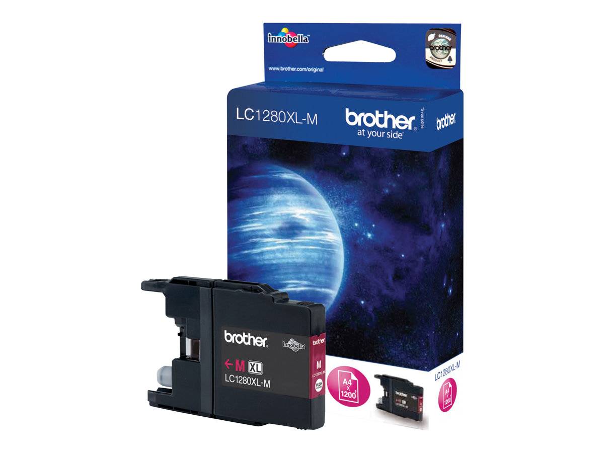 Brother Inktcartridge LC-1280XLM Origineel Magenta LC-1280 XL M-6