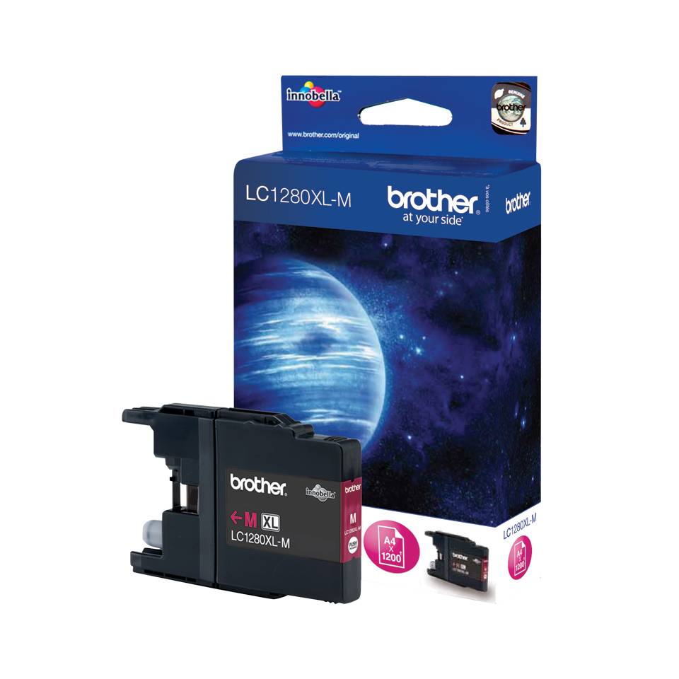 Brother Inktcartridge LC-1280XLM Origineel Magenta LC-1280 XL M-7