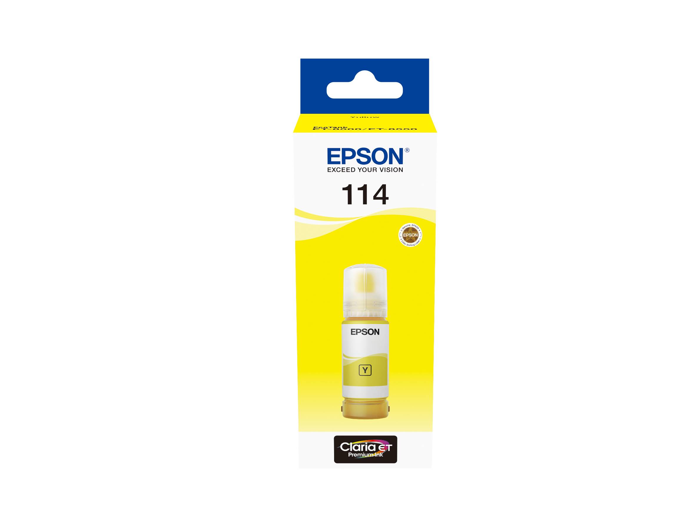114 gele 2300 pagina's inktvulling C13T07B440-7