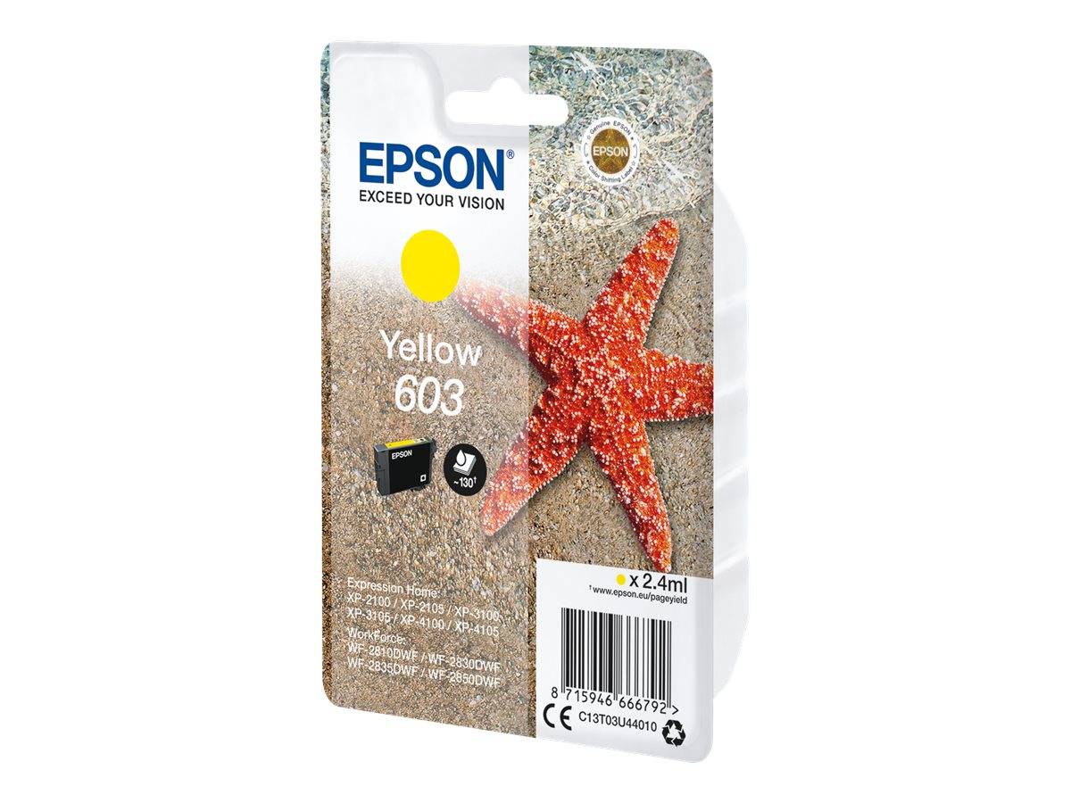 EPSON Singlepack 603 inktcartridge - geel-0