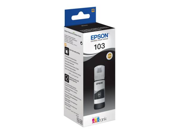 Navulinkt Epson 103 T00S14A zwart