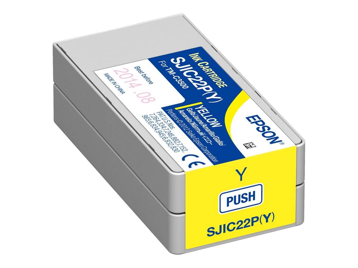 Epson Inktcartridge SJI-C-22-P-(Y) Origineel Geel C33S020604-0