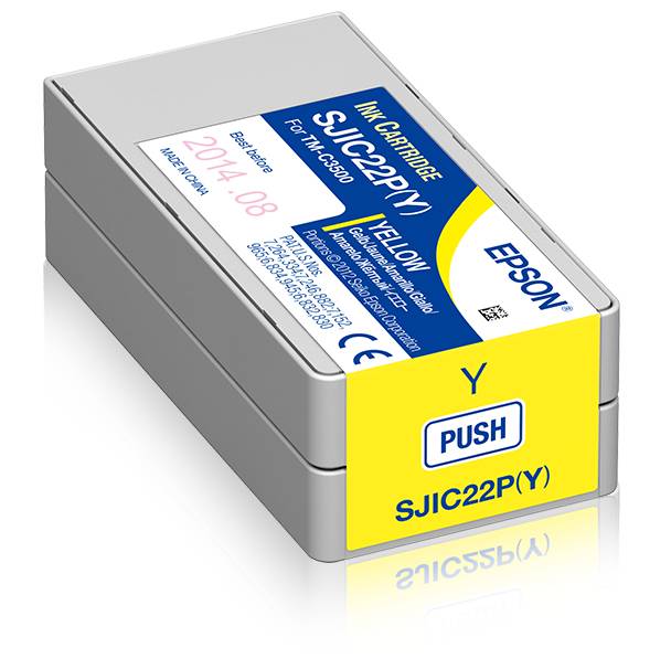 Epson Inktcartridge SJI-C-22-P-(Y) Origineel Geel C33S020604-2