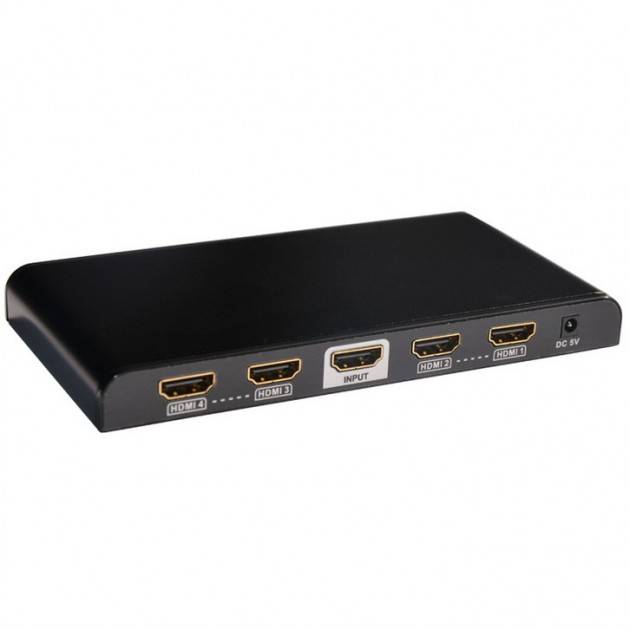 TECHly IDATA-HDMI-4K4 4 poorten HDMI-splitter 1920 x 1080 Pixel Zwart-8