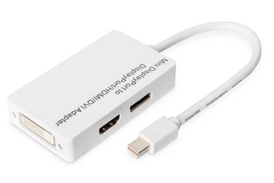 DIGITUS AK-340509-002-W Adapter; DisplayPort 1.1; wit; Ing: mini DisplayPort-stekker - 1 stuk-4