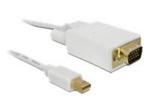 Premium Mini DisplayPort 1.1a naar VGA kabel / wit - 2 meter