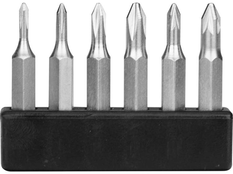 Kruiskop-PH-PZ mini-bitset 4 mm PH000 PH1 en PZ0 PZ1 6-delig
