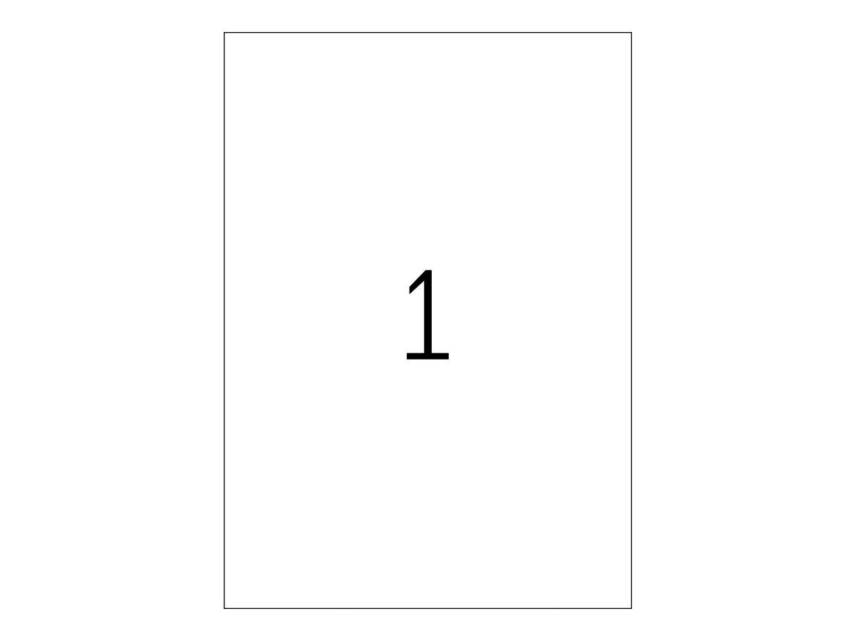 HERMA-label. A3 buiten plakfolie wit 297x420 mm 40 stuks-4