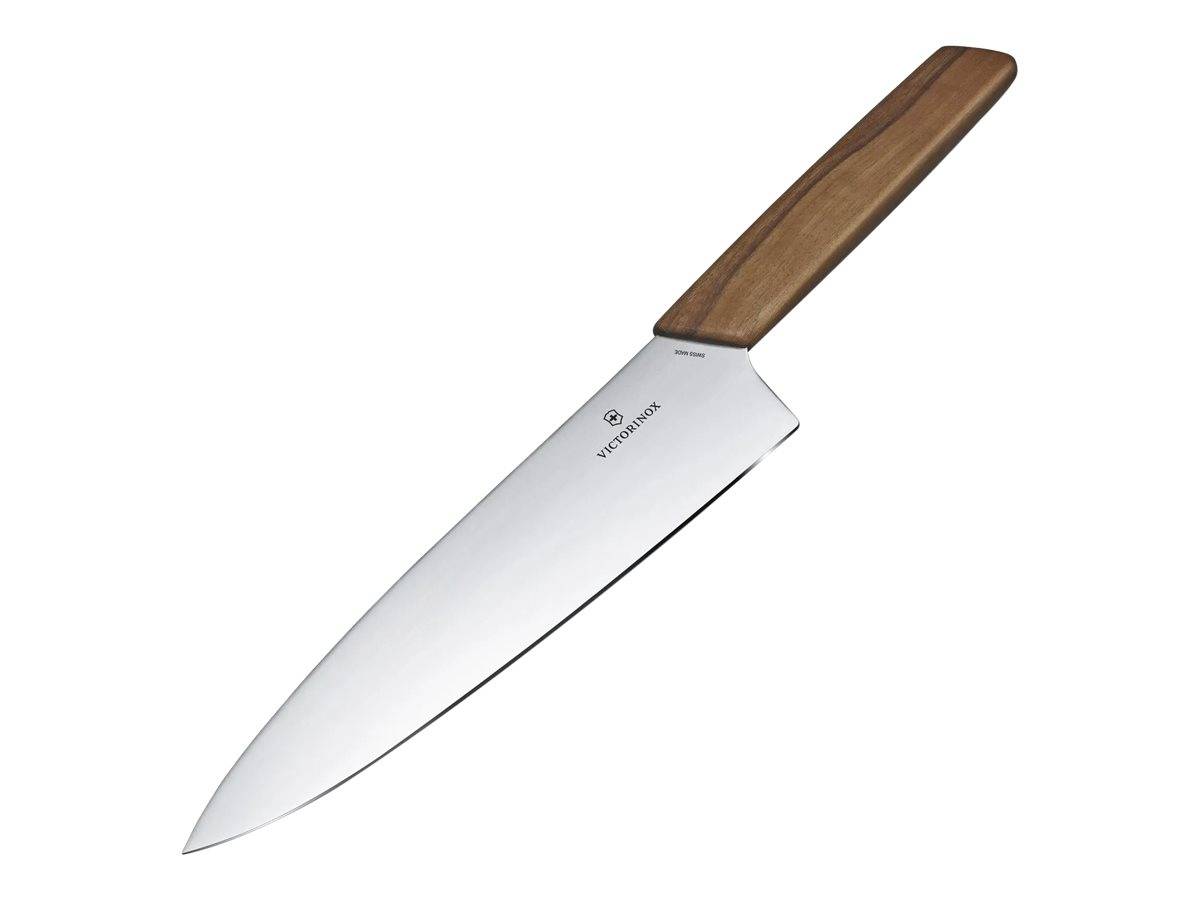 Victorinox Swiss Modern trancheermes notenhout 20 cm-3