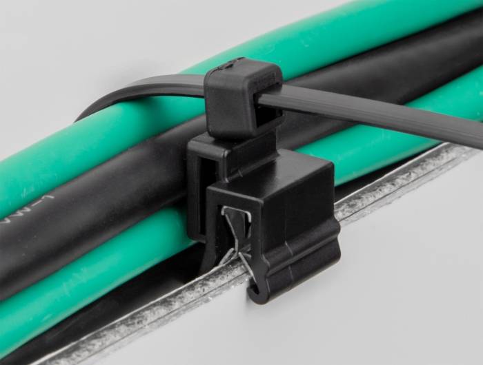 Delock Cable tie with edge clip L 200 x W 4.8 mm black 50 pieces-3