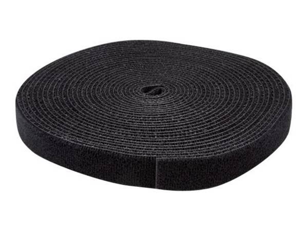 StarTech.com Kabelbinder Klittenband (l x b) 7.62 m x 19 mm Zwart 1 stuk(s)