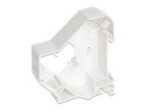 DIN-Rail houder voor 1 Keystone module (versie 1) / wit