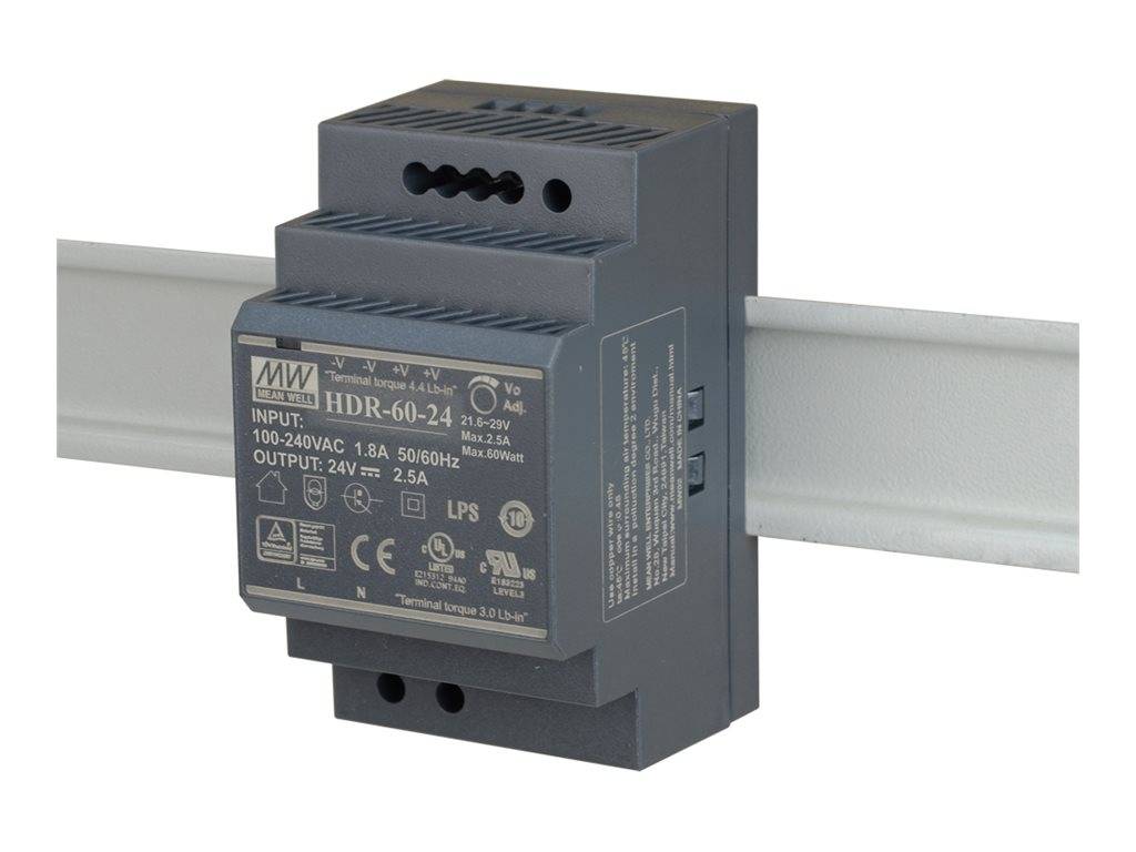 D-Link DIS-H60-24 Industriële voeding 60W externe DIN-rail-5