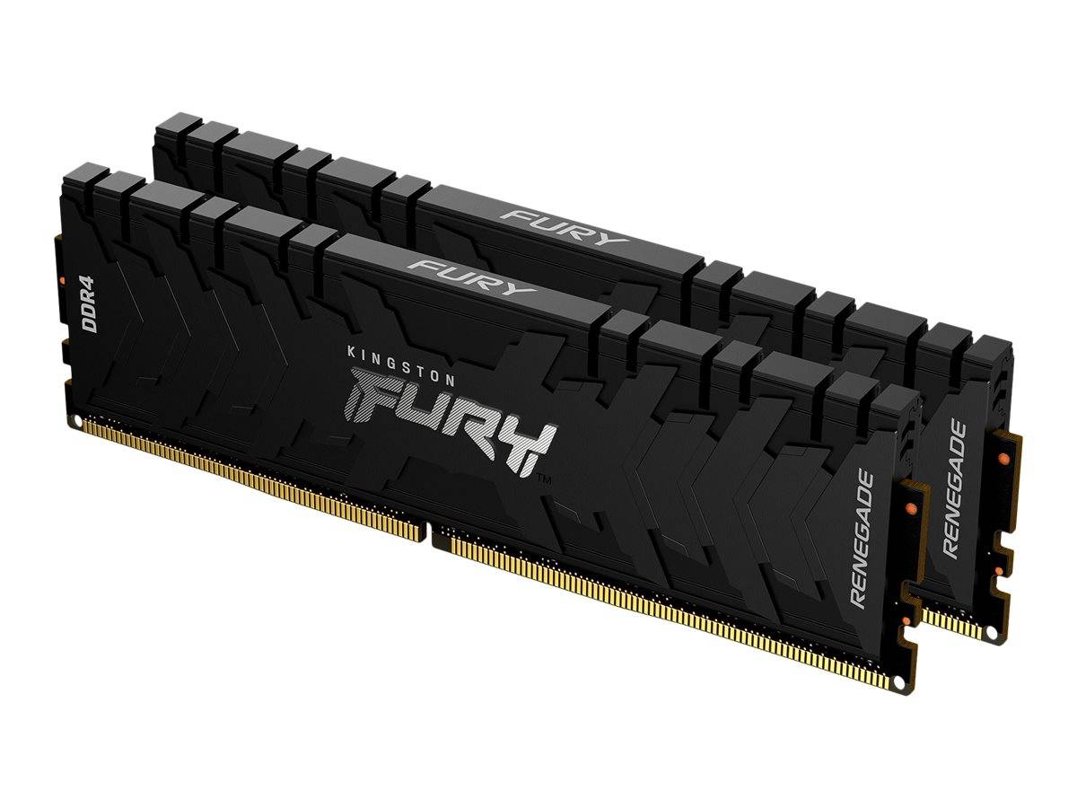 FURY Renegade RGB DDR4 Kit 16 GB 2 x 8 GB DIMM 288-PIN 4000 MHz PC4-32000 CL19 1,35 V ongebufferd non-2