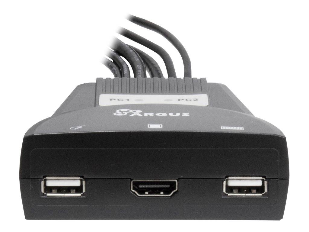 Inter-Tech KVM-switch LS-21HA HDMI, 2 poorten, kunststof detailhandel-6