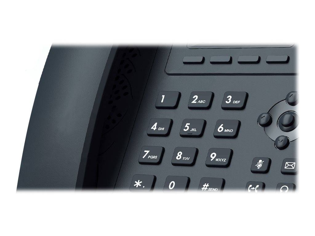 Yealink 2,3" 132x64 LCD, 2x Gigabit Ethernet, 2x RJ9, 2x VoIP, 2x SIP, PoE-5