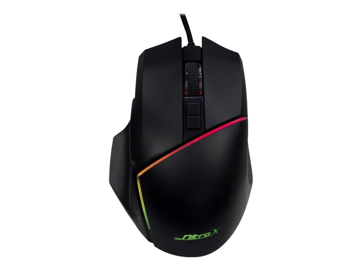 Inter-Tech gamingmuis GT-100 RGB, zwart retail-0